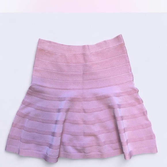 Romeo & Juliet Couture Pink Fit and Flare Mini Skirt - Picture 1 of 3